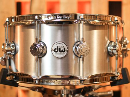 DW 6.5x14 Collector s 1mm Thin Aluminum Snare Drum - DRVM6514SVC For Sale