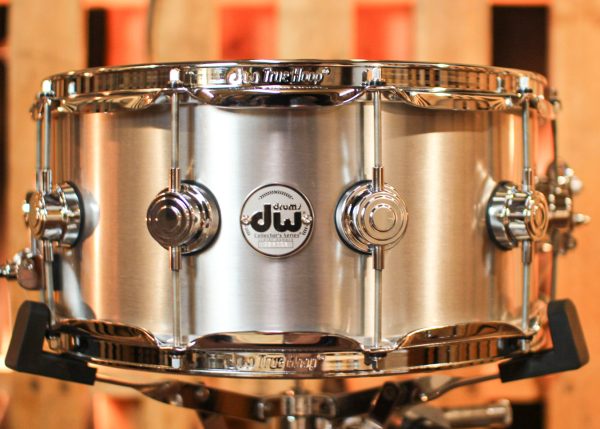 DW 6.5x14 Collector s 1mm Thin Aluminum Snare Drum - DRVM6514SVC For Sale