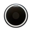 Aquarian Superkick III Drumhead - Black - 10m Online Hot Sale