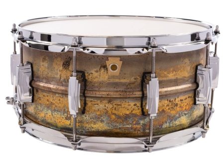 Ludwig Snare Drum, Raw Brass Phonic 6.5x14 Discount