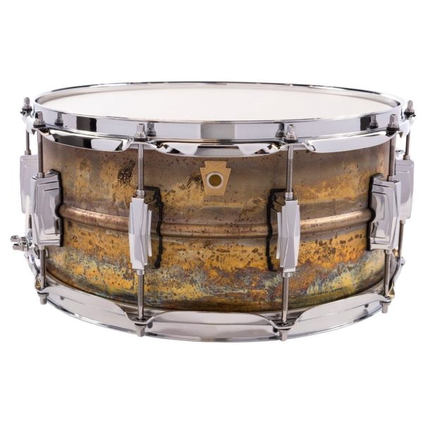 Ludwig Snare Drum, Raw Brass Phonic 6.5x14 Discount