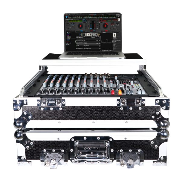 ProX XS-19MIXLT 10U Top Mount DJ Mixer Case - 19  Slanted Sale