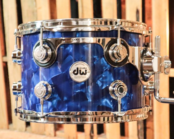 DW Collector s Maple VLT Blue Moonstone Drum Set - 16x22,8x12,14x14 - SO#1058203 on Sale