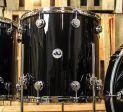 DW Collector s Maple VLT Gloss Black Drum Set - 22,12,16,18 - SO#1167899 Sale