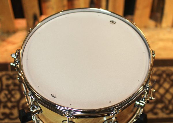 DW 6.5x14 Collector s Birch VLT Natural Satin Oil True Sonic Snare Drum - SO#1312354 Online now