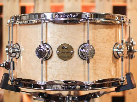 DW 7x14 Collector s Jazz Mahogany Gum Birdseye Maple Snare Drum - SO#1303314 Sale