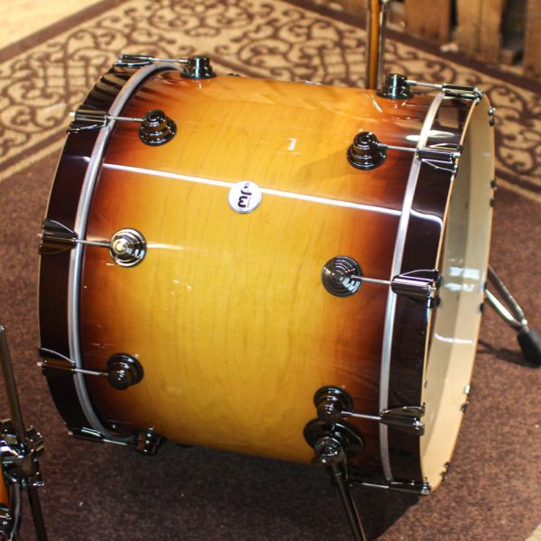 DW Collector s Maple SSC Amber to Tobacco Burst Drum Set - 22,10,12,16 - SO#1313035 Online