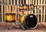 DW Collector s Maple SSC Amber to Tobacco Burst Drum Set - 22,10,12,16 - SO#1313035 Online