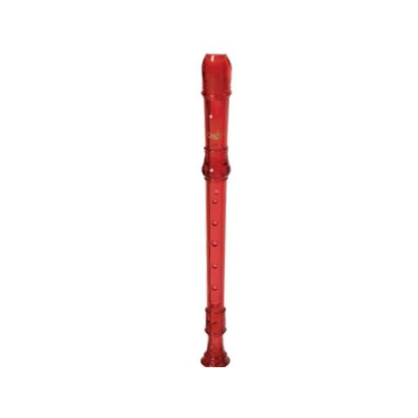 Rhythm Band Canto 1-Piece Soprano Recorder, Transparent Red Supply