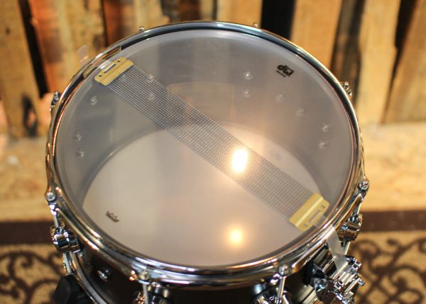 DW 7x13 Collector s Satin Black over Brass Snare Drum - DRVD0713SVCBK Supply