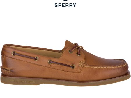 Men s Gold Cup™ Authentic Original™ Boat Shoe Tan (STS17471) Online Sale