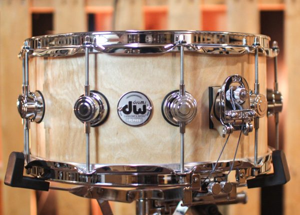 DW 6.5x14 Collector s Birch VLT Natural Satin Oil True Sonic Snare Drum - SO#1312354 Online now