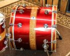 DW Collector s 333 Cherry Metallic Graphics over Heartwood Quilted Maple Drum Set - 22,10,12,14,16 - SO#1383153 Online Hot Sale