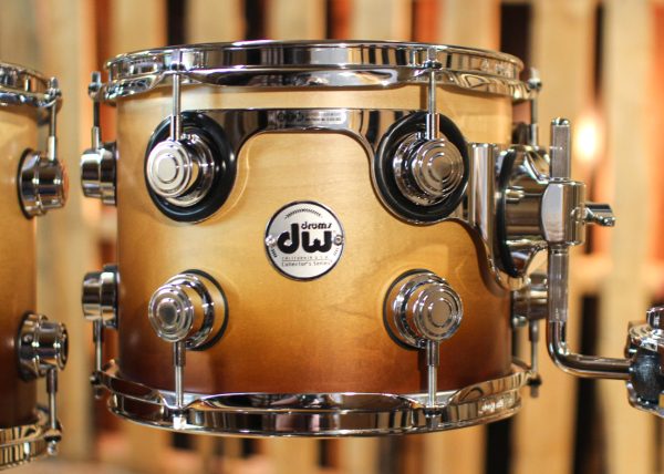 DW Collector s Maple Satin Burnt Toast Fade Drum Set - 22,10,12,16 - SO#1310895 Sale