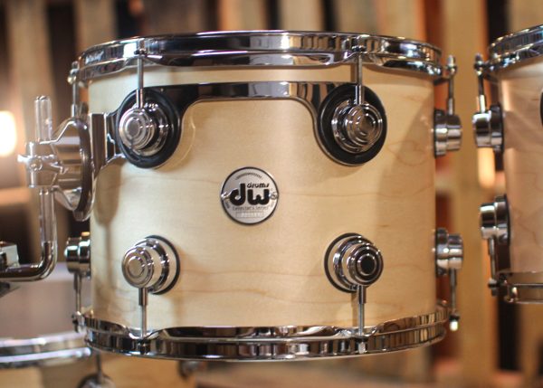 DW Collector s Maple SSC Natural Satin Oil Drum Set - 22,10,12,16 - SO#1313028 Sale