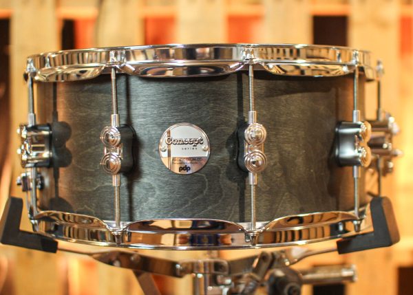 PDP 6.5x14 Concept Maple Black Wax Snare Drum - PDSN6514BWCR Online