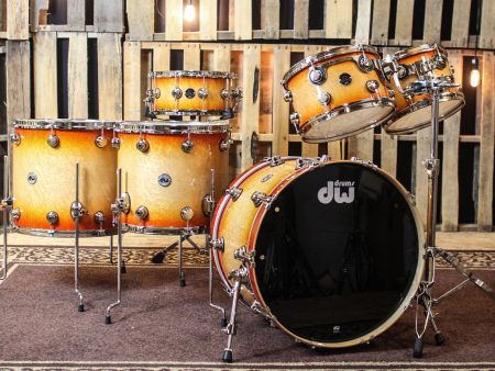 DW Santa Monica Series Exotic Drum Set 22 12 13 16 18 6.5x14 - SO #1136420 For Sale