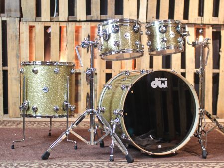 DW Collector s Maple SSC Gold Glass Drum Set - 22,10,12,16 - SO#1295534 Online