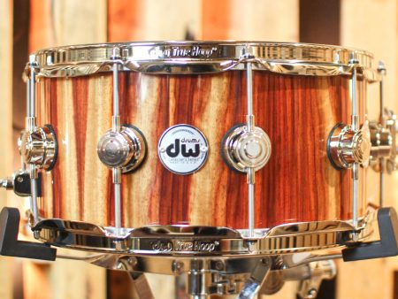 DW 6.5x14 Collector s Standard Maple Candy Stripe Padauk Snare Drum - SO#1302037 Supply