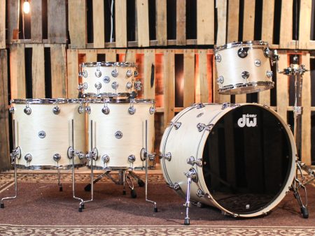 DW Collector s Maple SSC Natural Satin Oil Drum Set - 24,13,16,18,14sn - SO#1354878 Supply