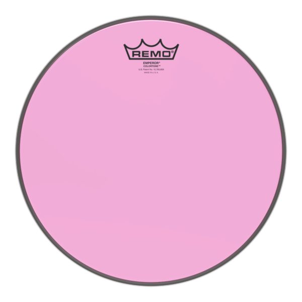 Remo Emperor Colortone 12-Inch Drumhead, Pink For Cheap