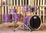 DW Collector s Maple SSC Purple Glass Drum Set - 22,10,12,14,16,14sn - SO#1354753 Online Hot Sale