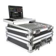 ProX XS-19MIXLT 10U Top Mount DJ Mixer Case - 19  Slanted Sale