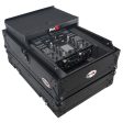 ProX XS-M11LTBL ATA-300 Style Flight Road Case - Fits Pioneer DJM S11   Rane 70   72 MK2 - With Laptop Shelf - Black on Black Sale