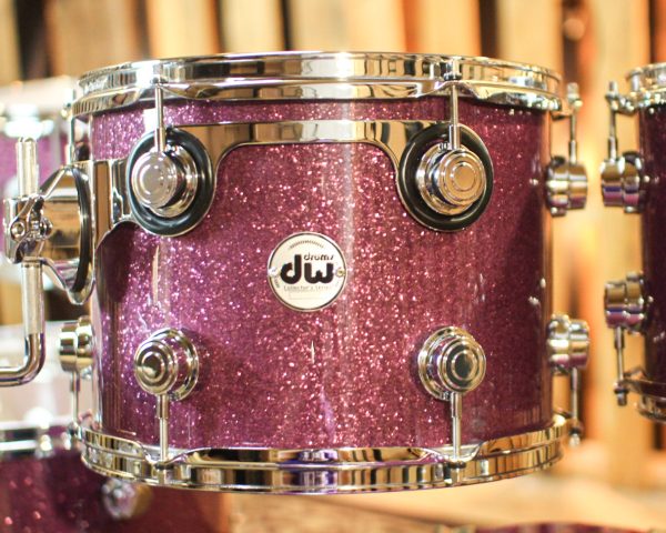 DW Collector s Maple SSC Purple Glass Drum Set - 22,10,12,14,16,14sn - SO#1354753 Online Hot Sale