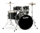 PDP Player Piano Black Junior Drum Set - 18, 8, 10, 12, 5x12 - PDJR18KTCB Fashion