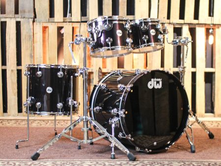 DW Collector s 333 Ruby Red Pearl over Black Lacquer Drum Set - 16x22,8x10,9x12,14x16 - SO#1308440 Discount