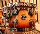 DW Collector s Natural To Deep Red Burst Over Quilted Maple Kit - SO#1134318 Fashion