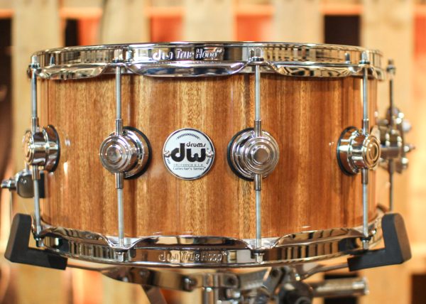 DW 6.5x14 Collector s Cherry Mahogany Natural Lacquer Snare Drum - SO#1352261 Online Sale