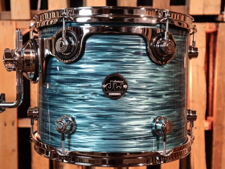 DW Performance Turquoise Oyster Rack Tom - 10x13 Online Sale