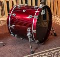 DW Collector s Metallic Burgundy Drum Set - 22,10,12,16 - SO#1045844 Cheap