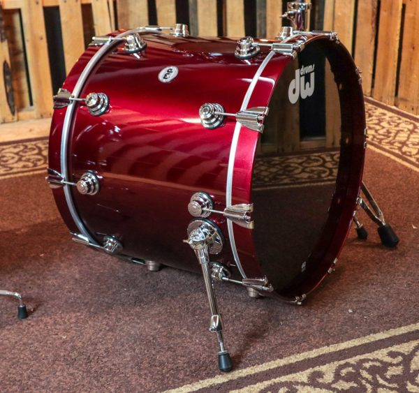 DW Collector s Metallic Burgundy Drum Set - 22,10,12,16 - SO#1045844 Cheap