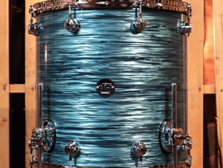 DW Performance Turquoise Oyster Floor Tom - 16x16 Online