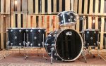 DW Collector s Maple SSC Black Ice Drum Set - 24,14,15,16,18 - SO#1345032 Hot on Sale