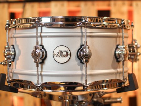 DW 6.5x14 Design Matte Aluminum Snare Drum - DDSD6514MACR Online