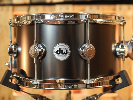 DW 7x13 Collector s Satin Black over Brass Snare Drum - DRVD0713SVCBK Supply