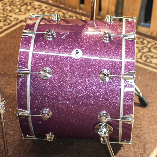 DW Collector s Maple SSC Purple Glass Drum Set - 22,10,12,14,16,14sn - SO#1354753 Online Hot Sale