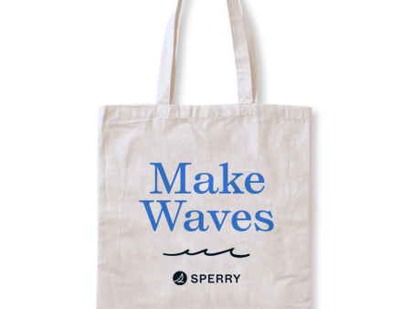 Sperry Limited Edition Make Waves Tote Bag (White) Discount