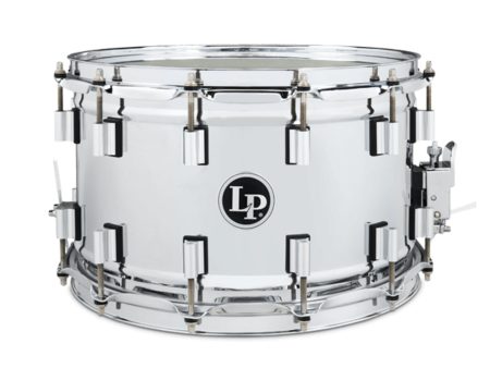 Latin Percussion LP Banda Snare 8.5X14, Stainless Steel For Sale