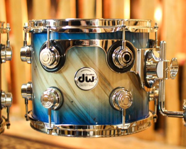 DW Collector s 333 Carl Allen Burst over Twisted Mineral Maple Drum Set - 22,10,12,14,16,14sn - SO#1369837 Supply