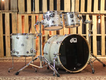 DW Collector s Pure Birch HVLT Broken Glass Drum Set - 22,10,12,16 - SO#1326801 Online