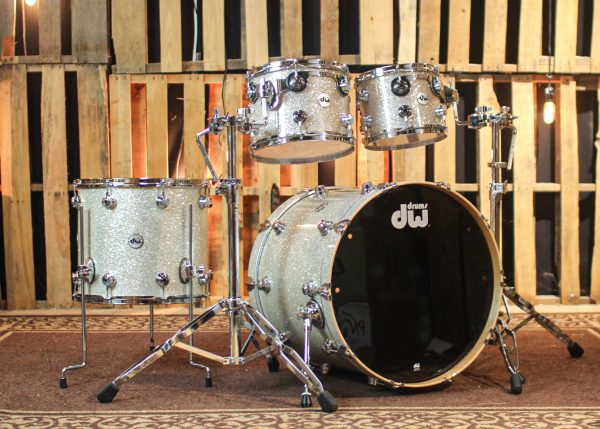 DW Collector s Pure Birch HVLT Broken Glass Drum Set - 22,10,12,16 - SO#1326801 Online