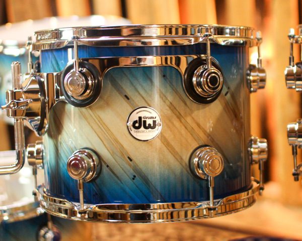 DW Collector s 333 Carl Allen Burst over Twisted Mineral Maple Drum Set - 22,10,12,14,16,14sn - SO#1369837 Supply