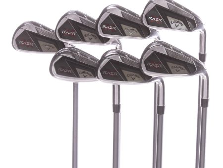 Callaway RAZR X Ladies Right Graphite Irons 5-AW Ladies - Callaway 55 W For Cheap